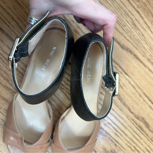 Nine West Parista Open Toe Wedges - Picture 6 of 10